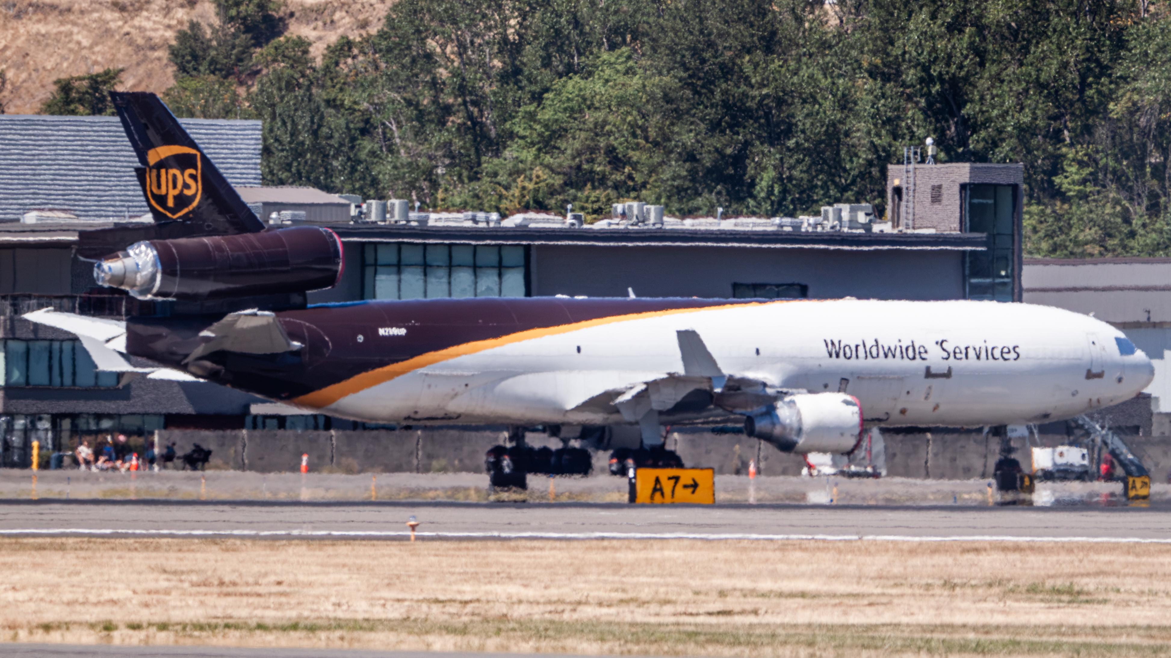 Aircraft N289UP, UPS MD-11F, at KBFI, photo by AviationLover50