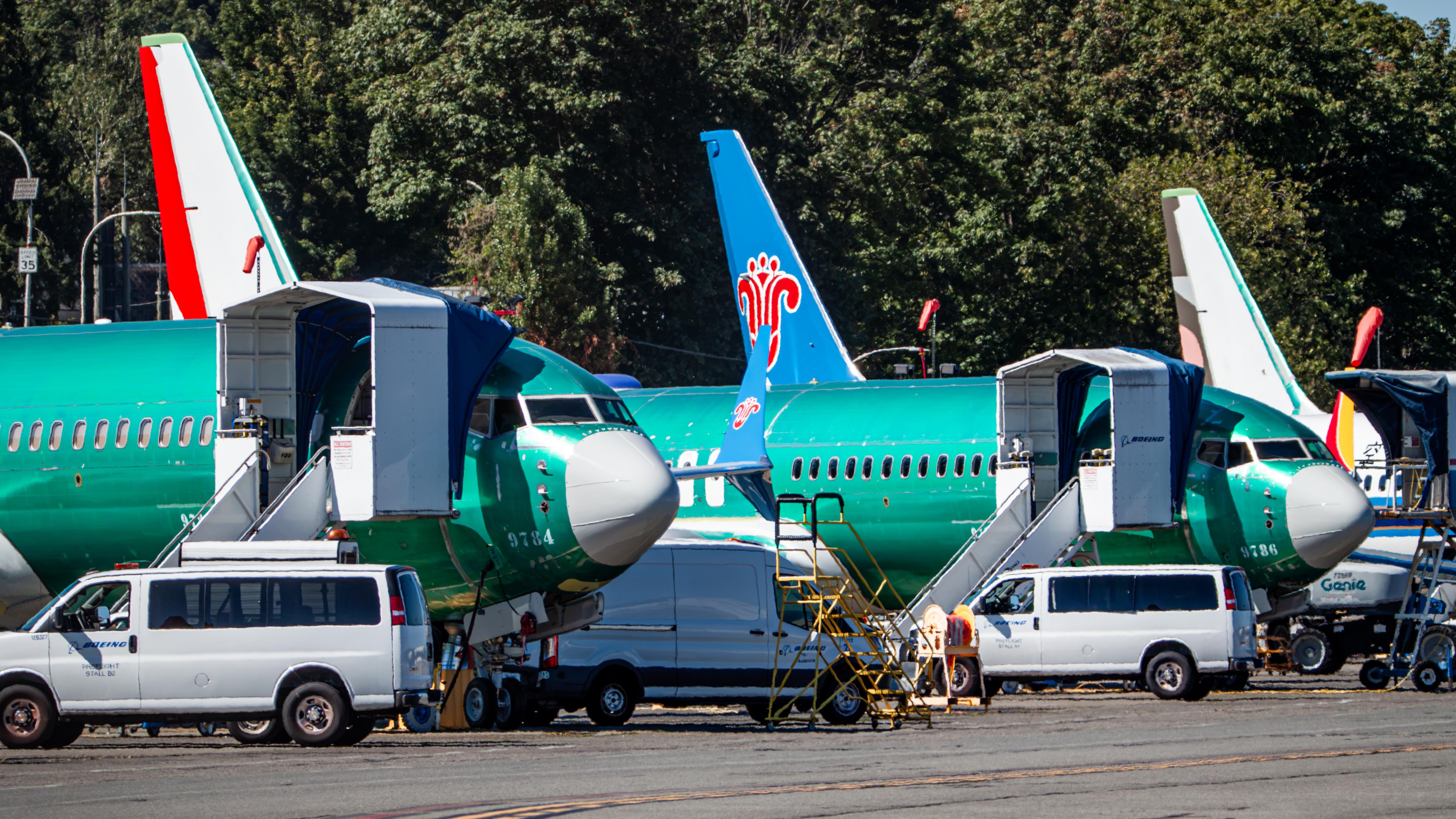 Aircraft N9022W, Southwest MAX 8, at KRNT, photo by AviationLover50