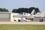 Aircraft N423CZ, Co-Z Cozy, at KOSH, photo by MarkPasqualino