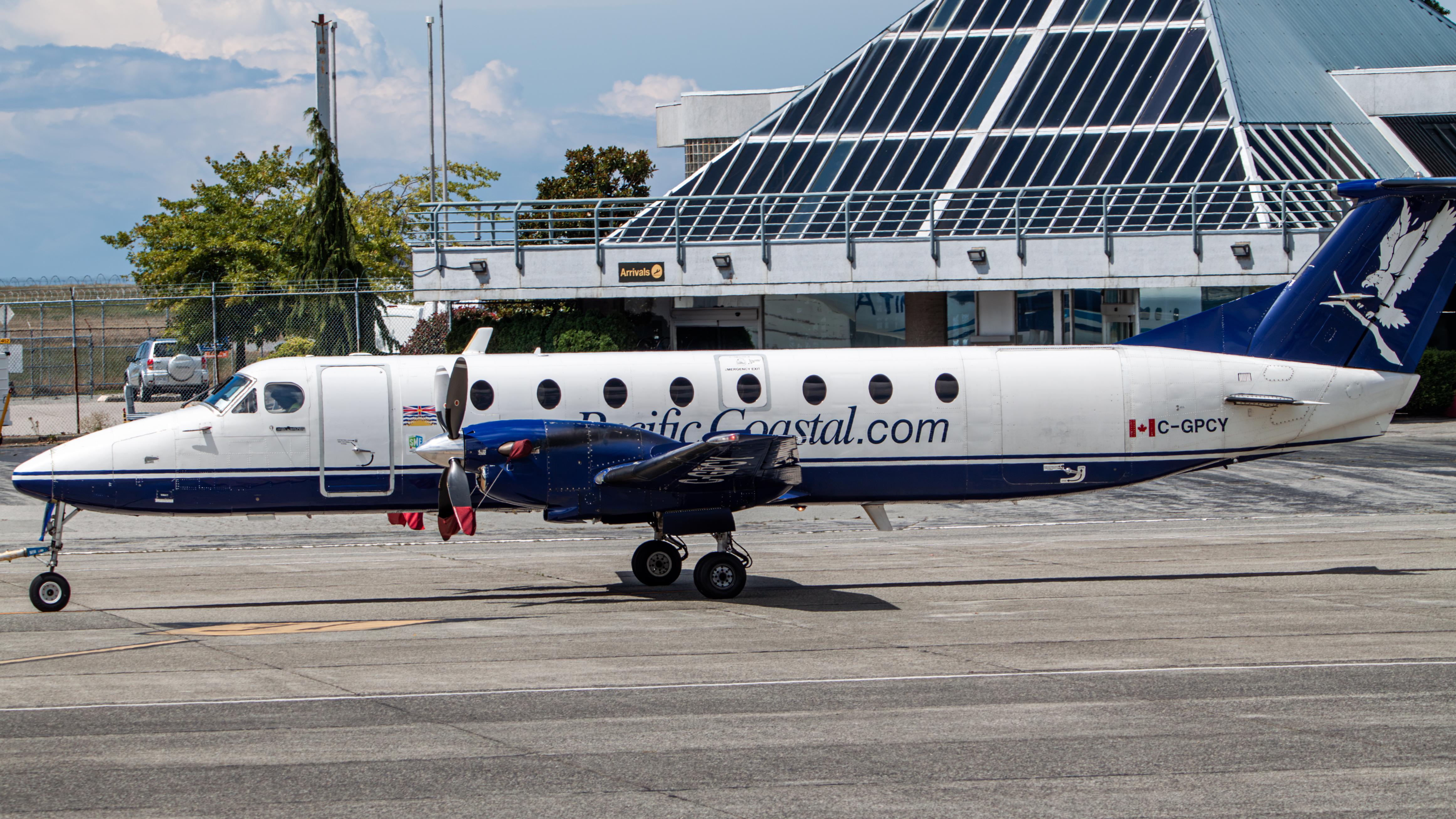 Aircraft C-GPCY, Pacific Coastal 1900C, at CYVR, photo by AviationLover50