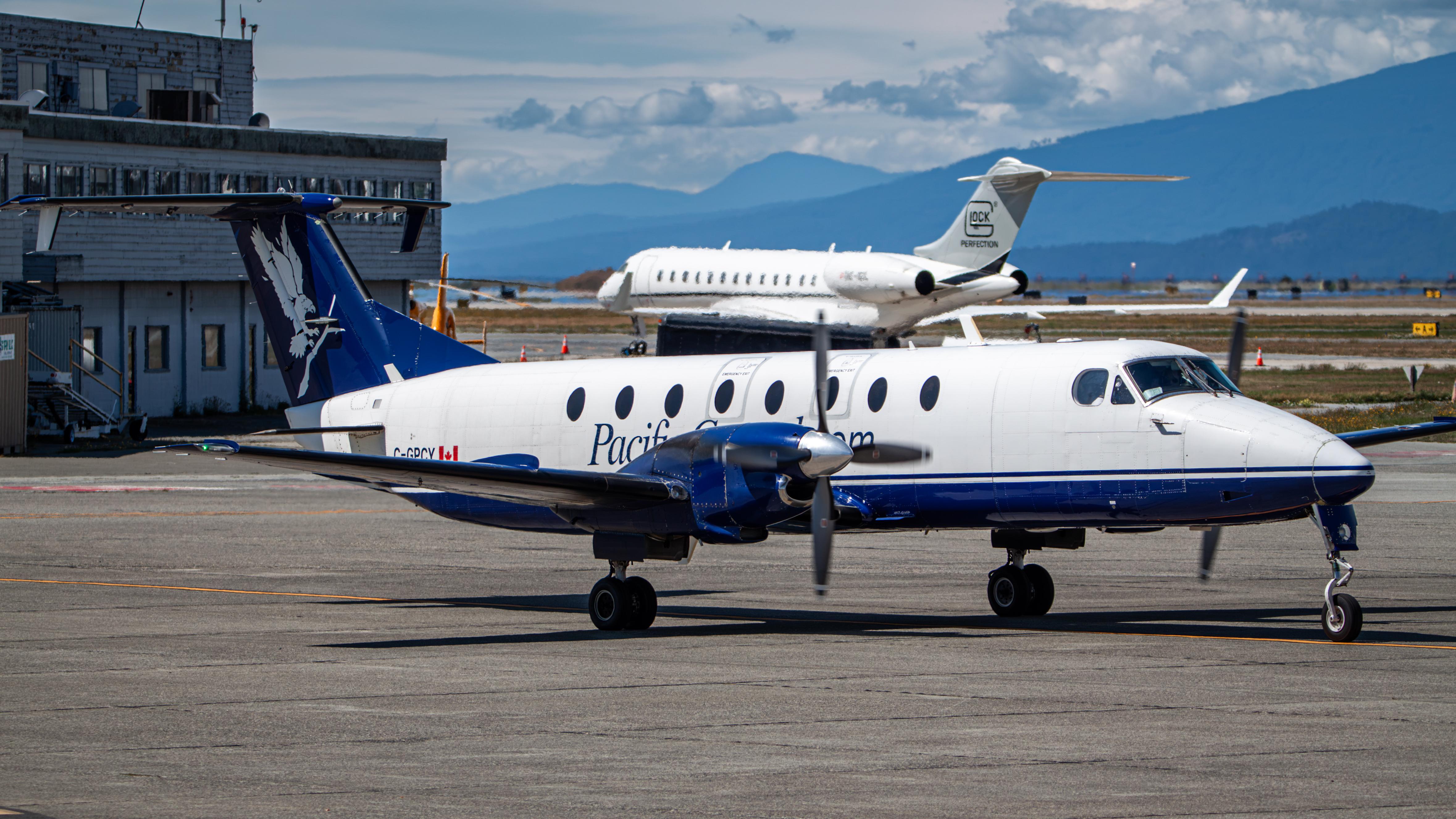 Aircraft C-GPCY, Pacific Coastal 1900C, at CYVR, photo by AviationLover50