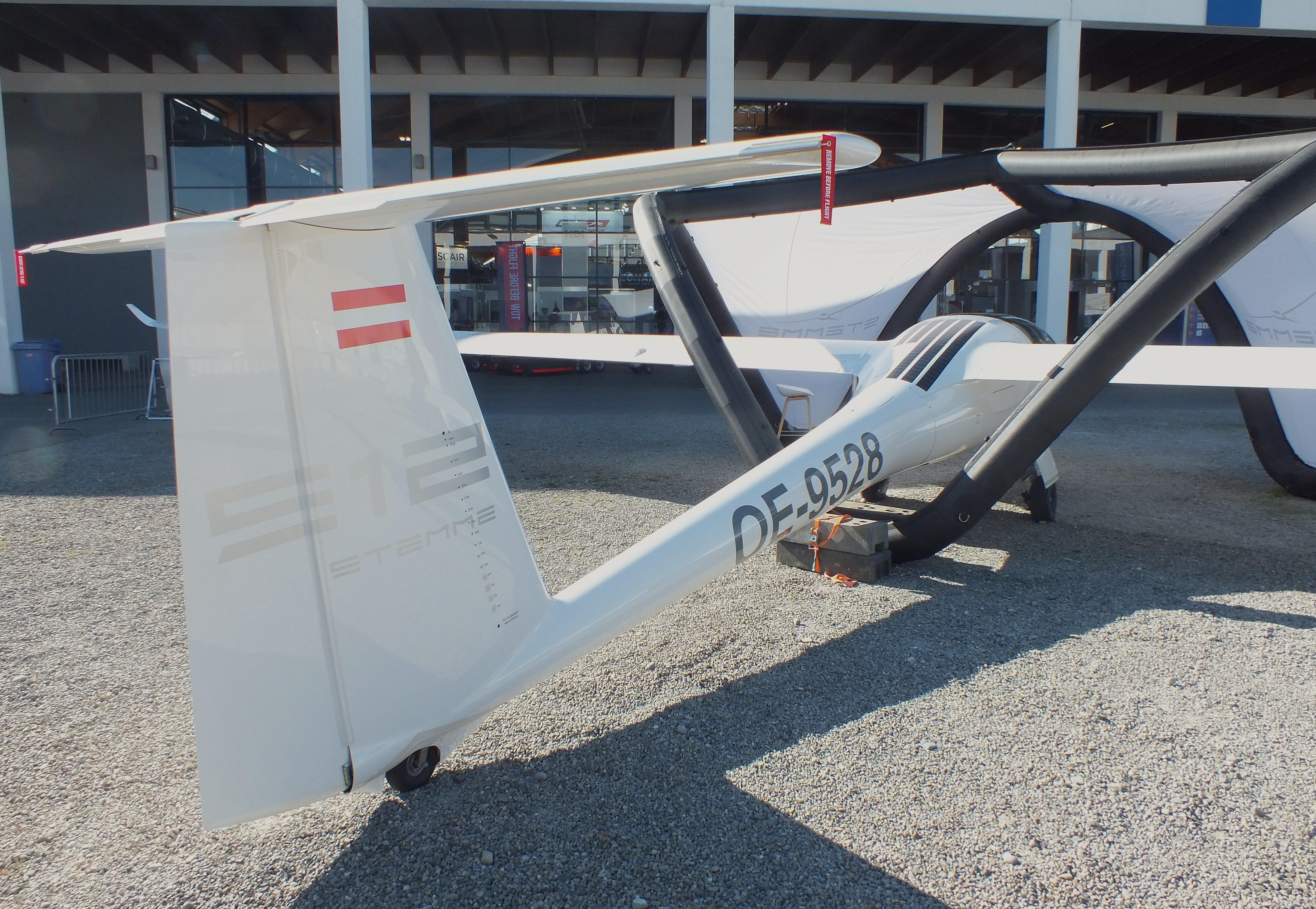 Aircraft OE-9528, Stemme S-12 Twin Voyager at the AERO 2026, Friedrichshafen, at EDNY, photo by iwarnecke