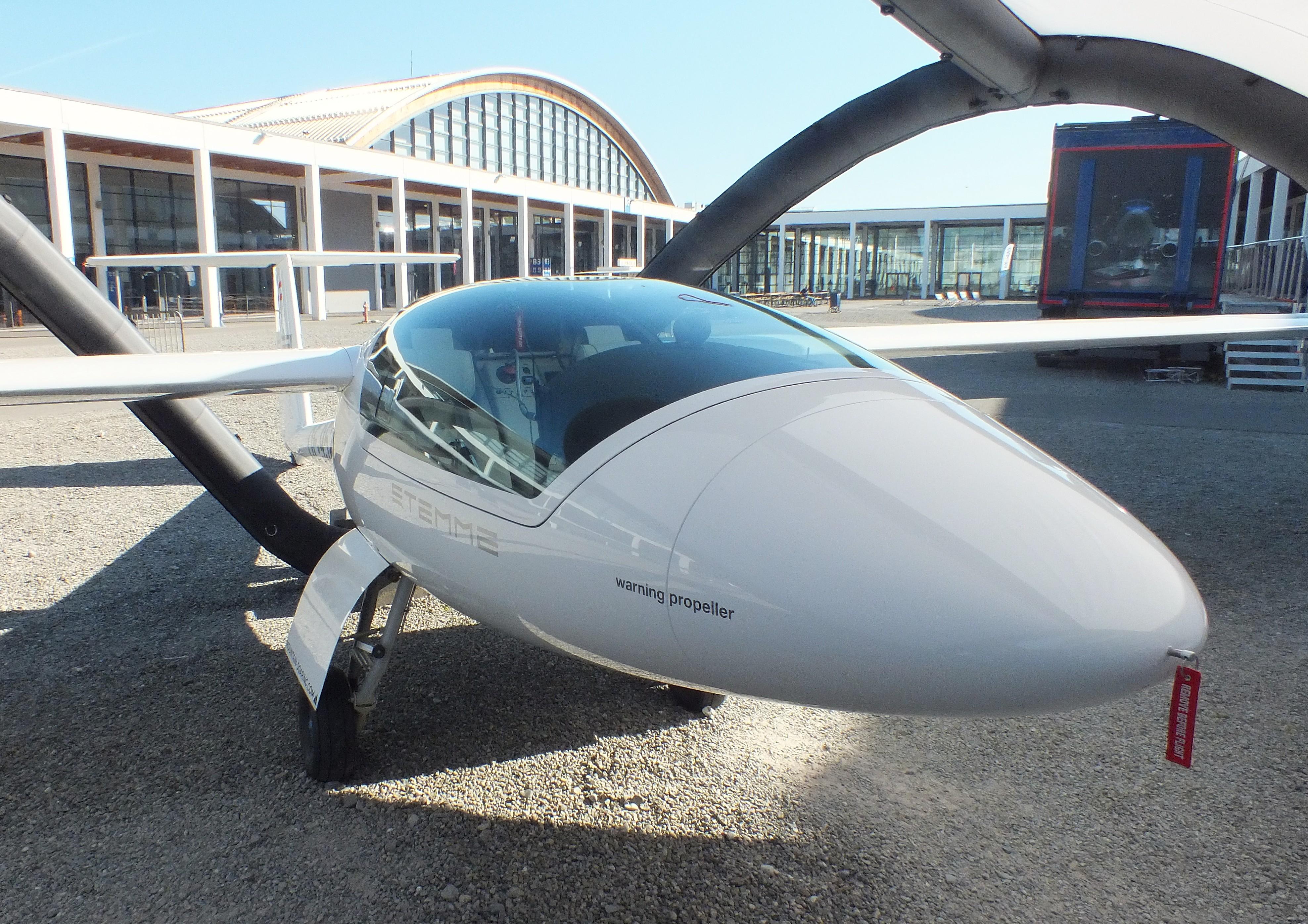 Aircraft OE-9528, Stemme S-12 Twin Voyager at the AERO 2026, Friedrichshafen, at EDNY, photo by iwarnecke