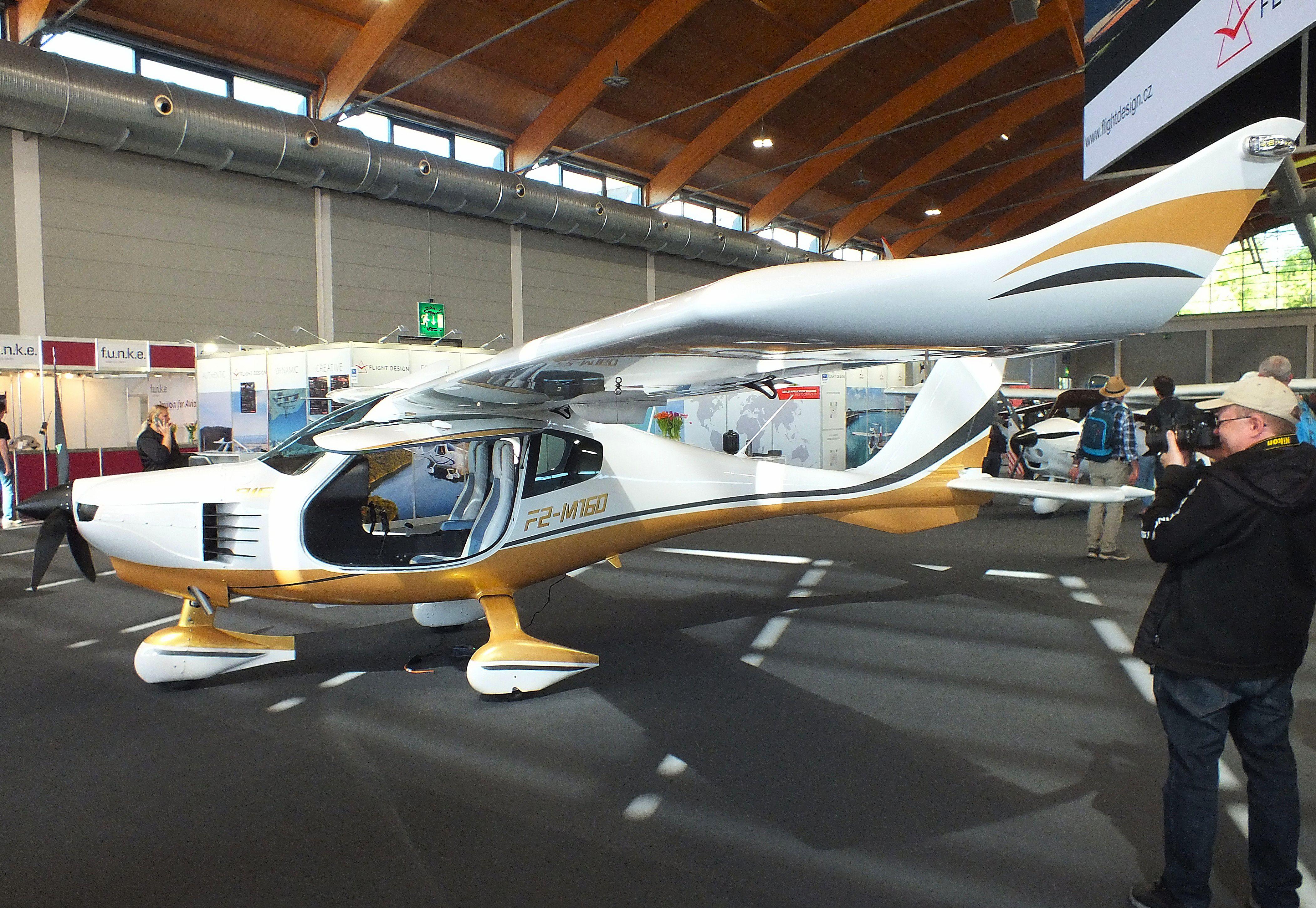 Aircraft UNKNOWN, Flight Design F2-M160 at the AERO 2026, Friedrichshafen, at EDNY, photo by iwarnecke