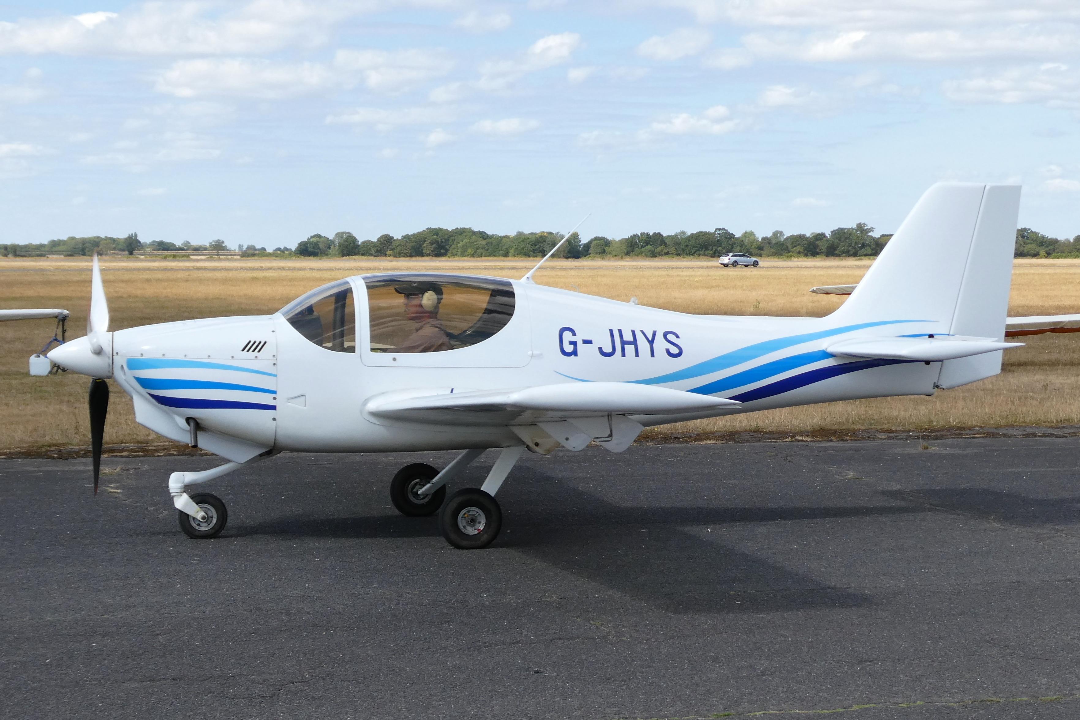 Aircraft G-JHYS, Departing from Tibenham., at X3TB, photo by Graham Reeve