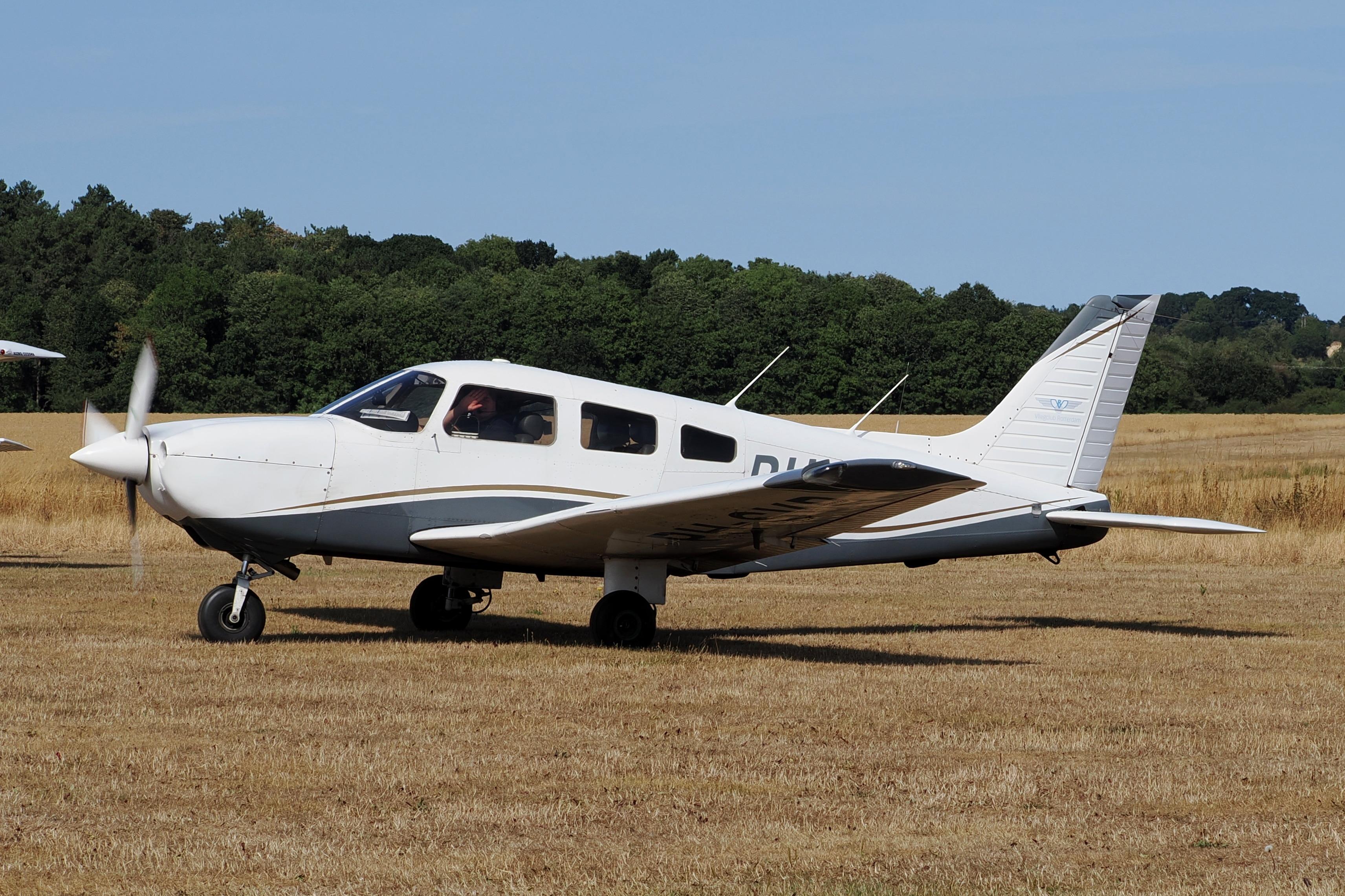 Aircraft PH-SVP, Departing from Northrepps., at X3CX, photo by Graham Reeve