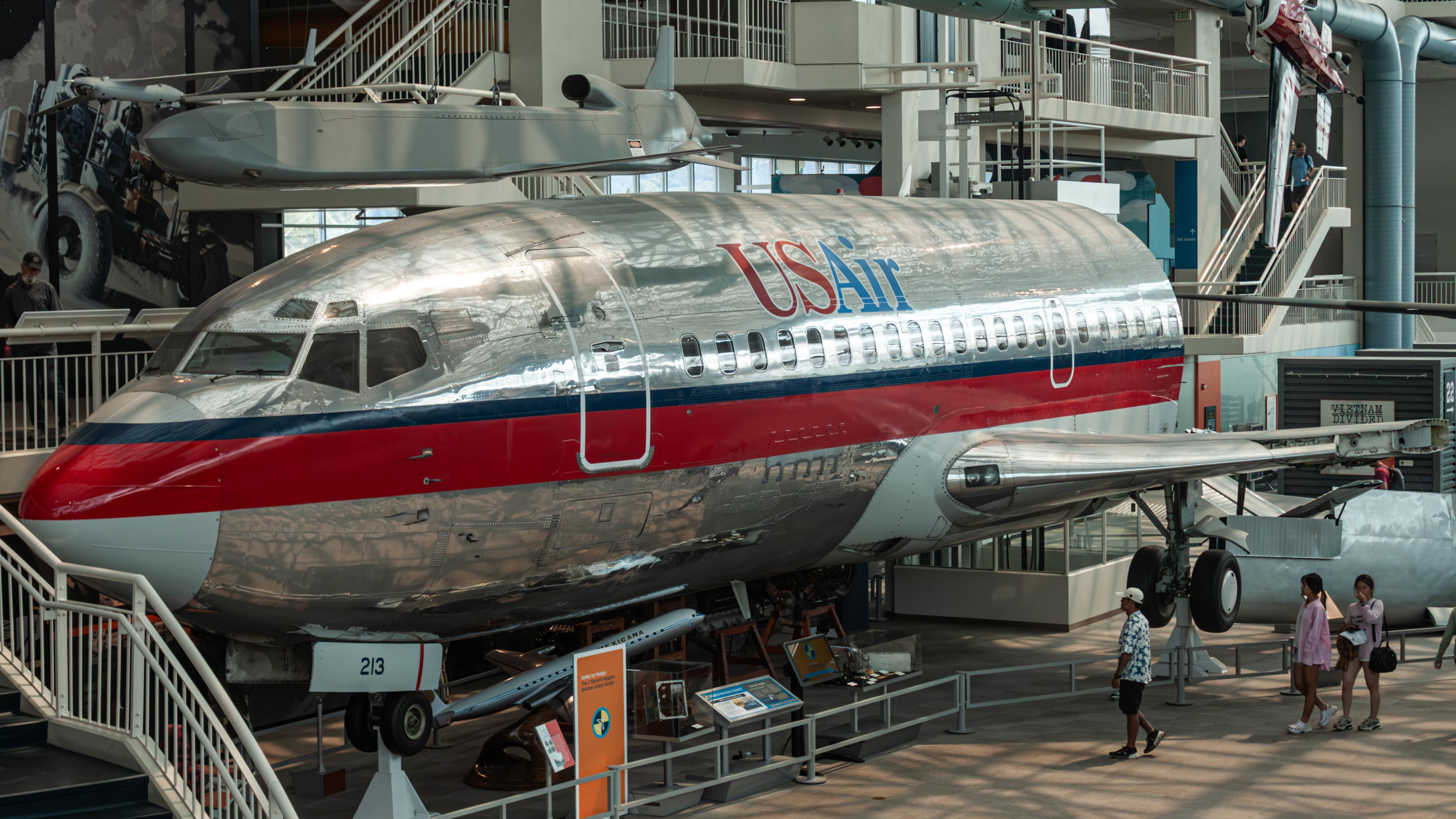 Aircraft N213US, USAir 732, at KBFI, photo by AviationLover50
