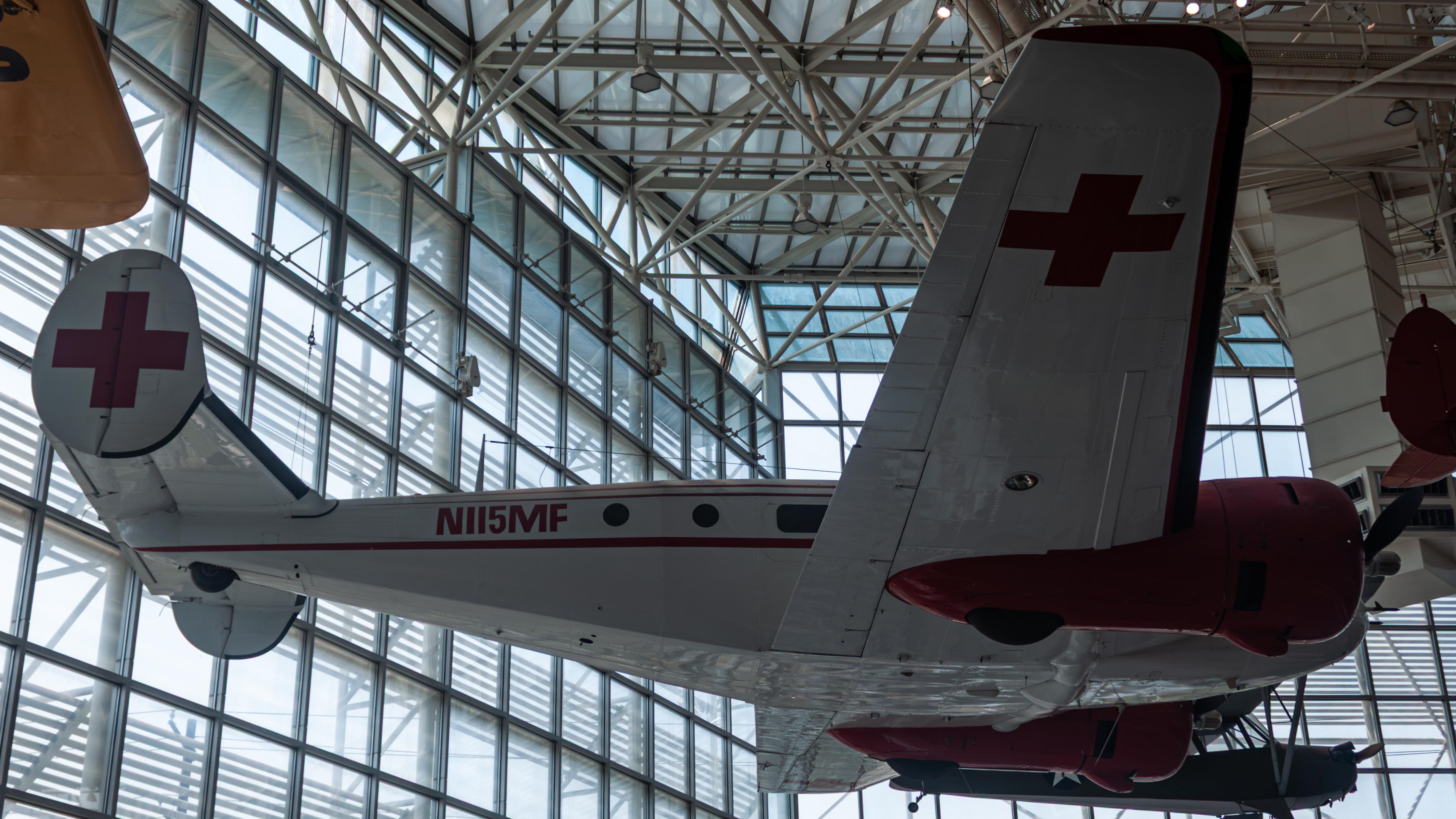 Aircraft N115MF, C-45H, at KBFI, photo by AviationLover50