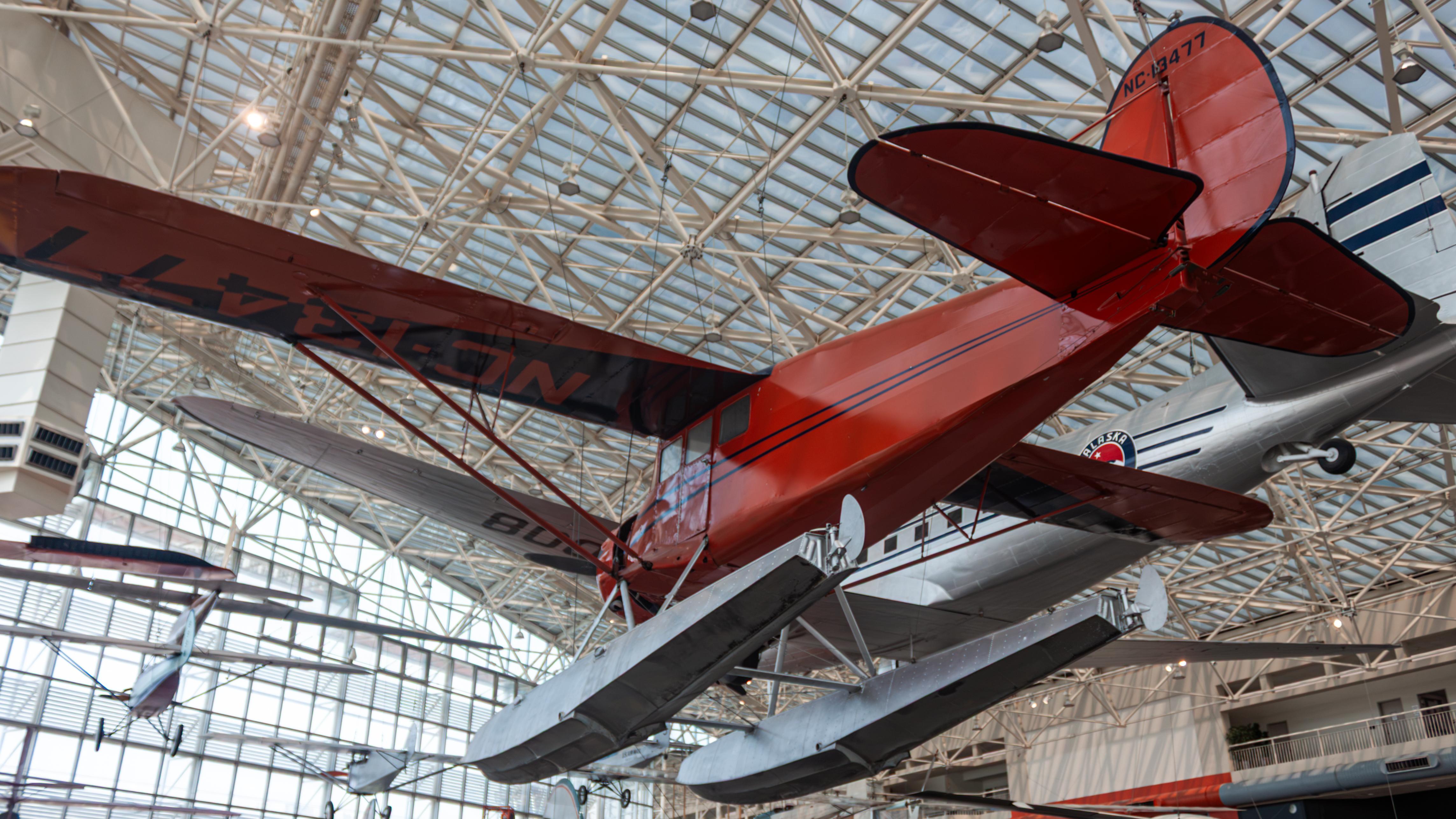 Aircraft N13477, Stinson SR Junior, at KBFI, photo by AviationLover50