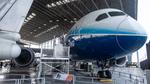 Aircraft N787BX, Boeing 788, at KBFI, photo by AviationLover50
