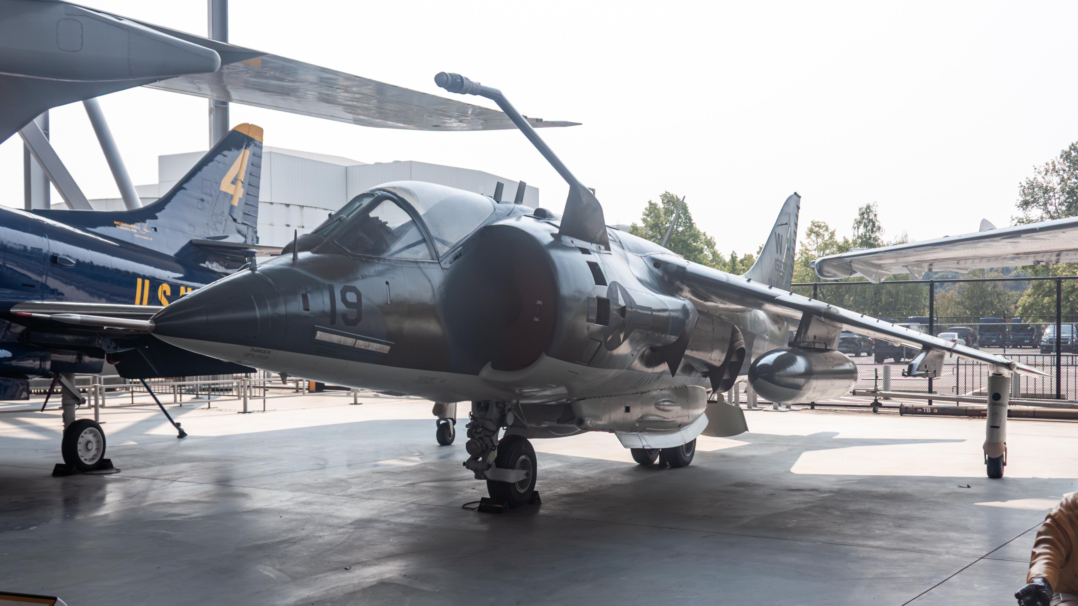 Aircraft 158977, AV-8C, at KBFI, photo by AviationLover50