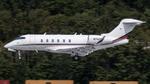 Aircraft N760QS, NetJets Challenger 350, at KBFI, photo by AviationLover50
