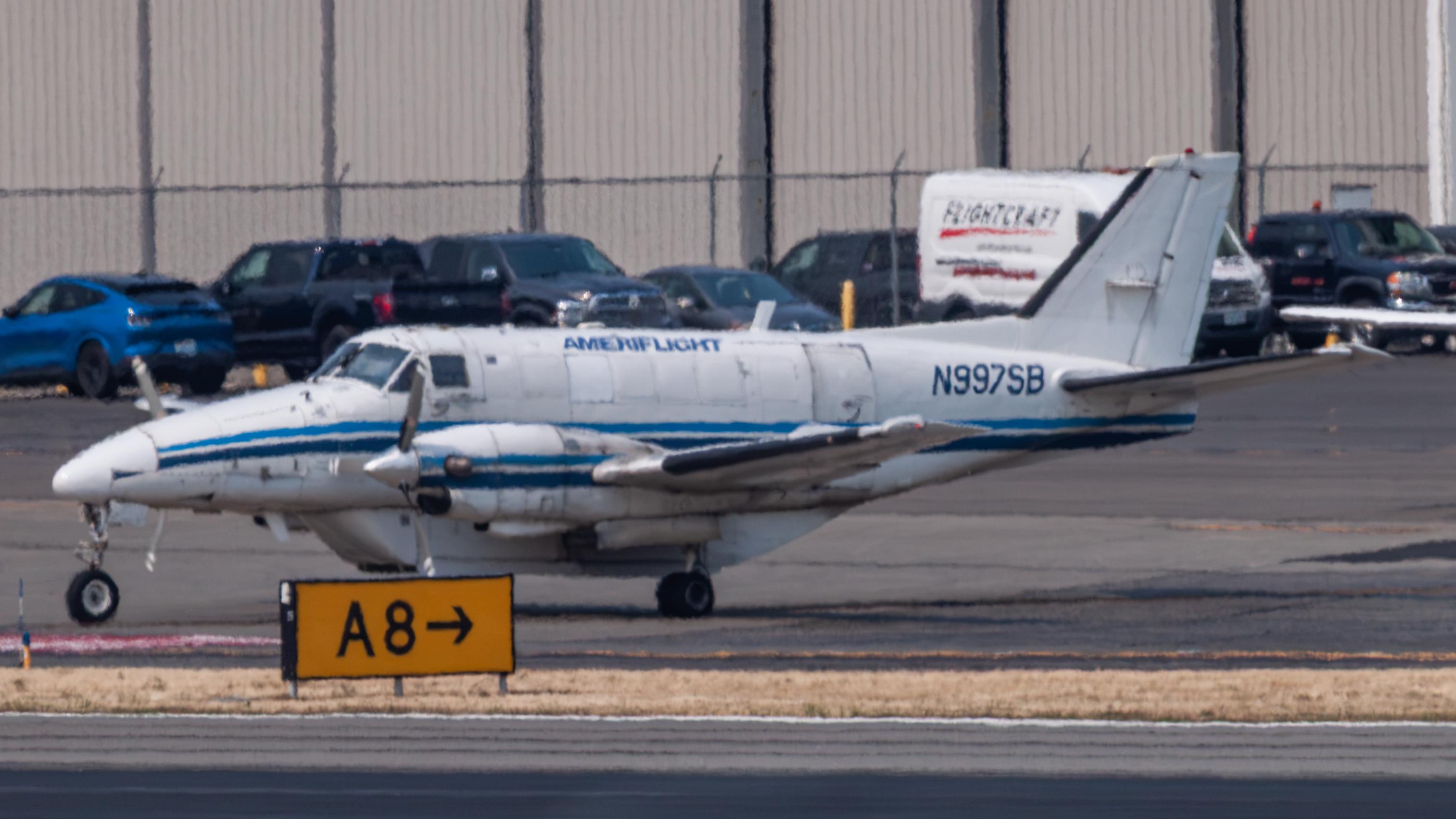 Aircraft N997SB, Ameriflight C99 Airliner, at KBFI, photo by AviationLover50