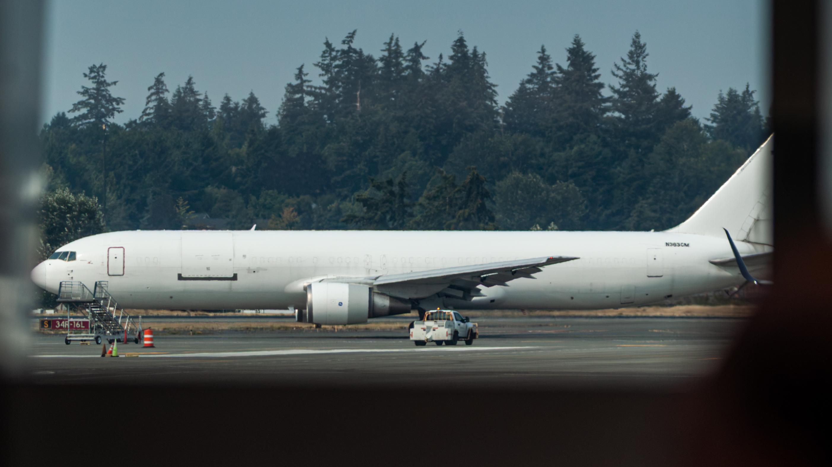 Aircraft N363CM, ABX 763F, at KSEA, photo by AviationLover50