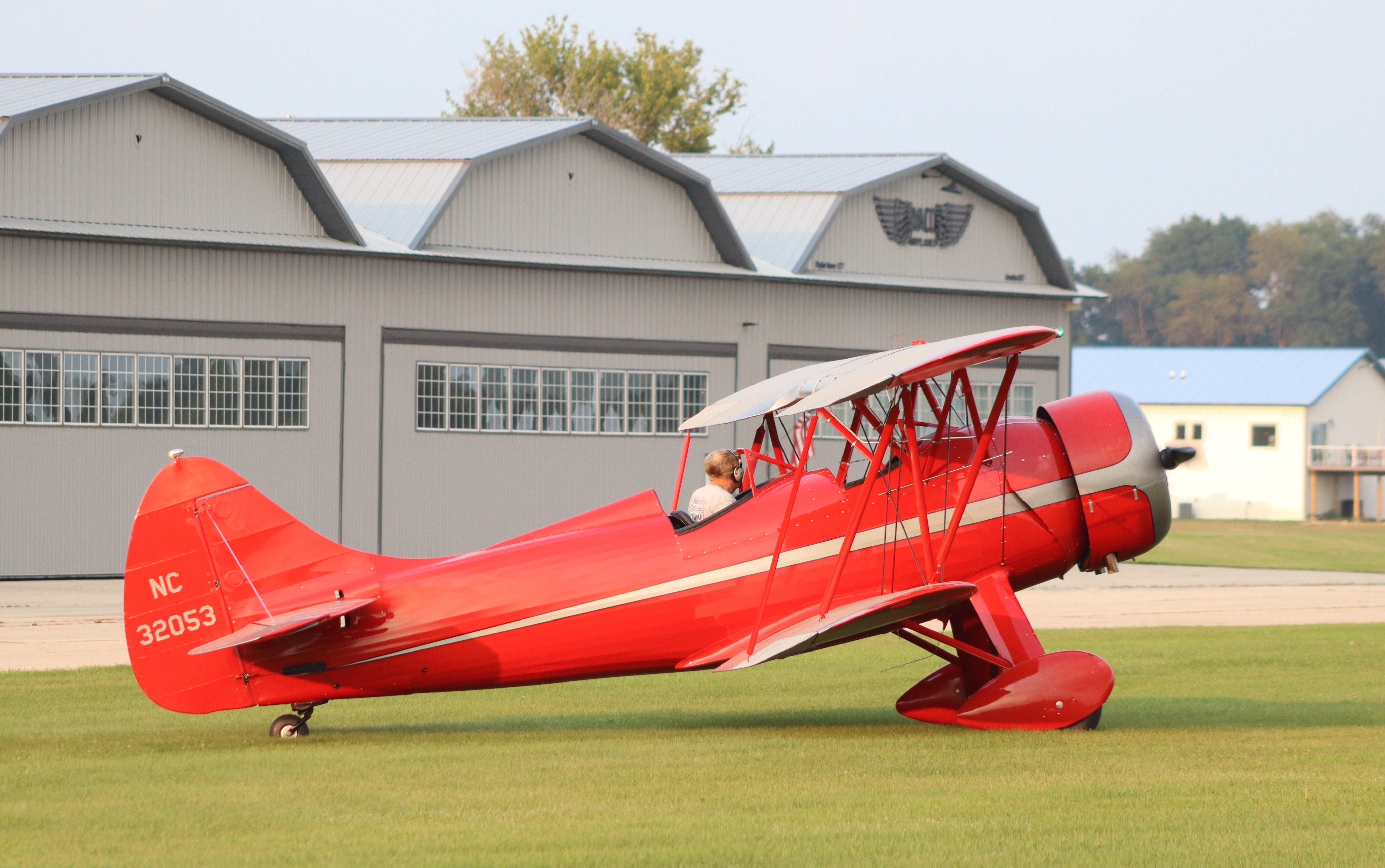 Aircraft N32053, Waco UPF-7, at C77, photo by MarkPasqualino