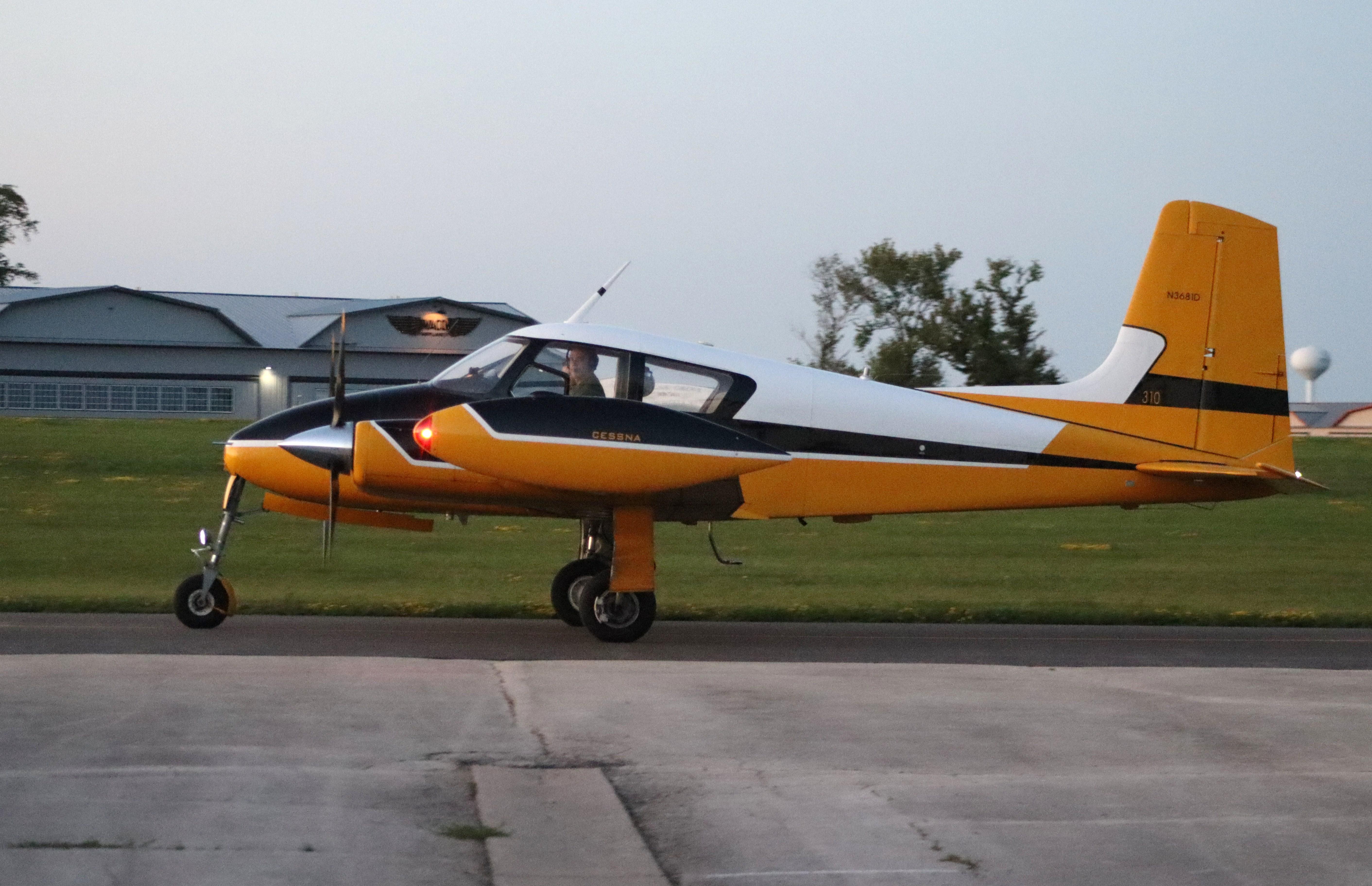 Aircraft N3681D, Cessna 310, at C77, photo by MarkPasqualino