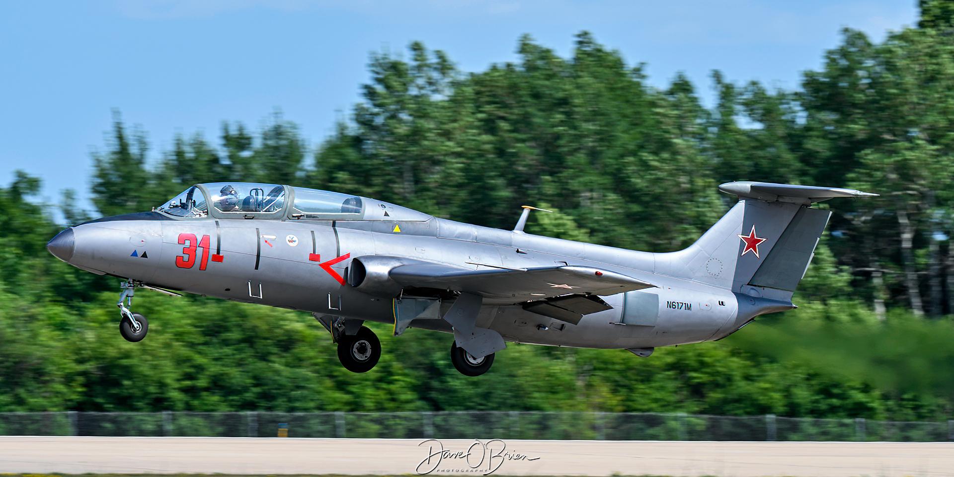 Aircraft N6171M, L-29 Departure, at KOSH, photo by topgunphotography