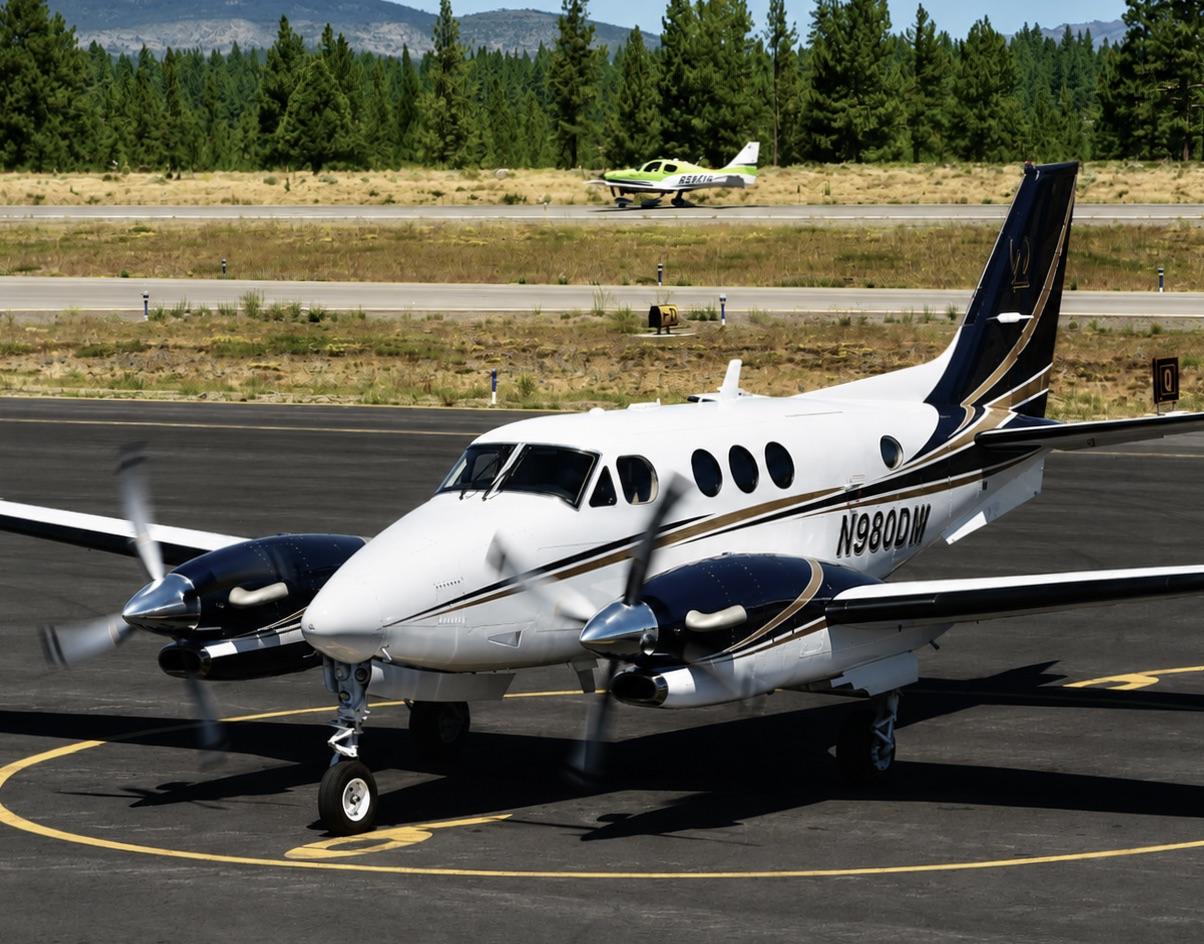 Aircraft N980DW, Truckee Tahoe airport in California 2026, at TRK, photo by ClaytonEddy