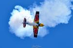 Aircraft N703EX, Red Bull Extra 300, at KOSH, photo by topgunphotography