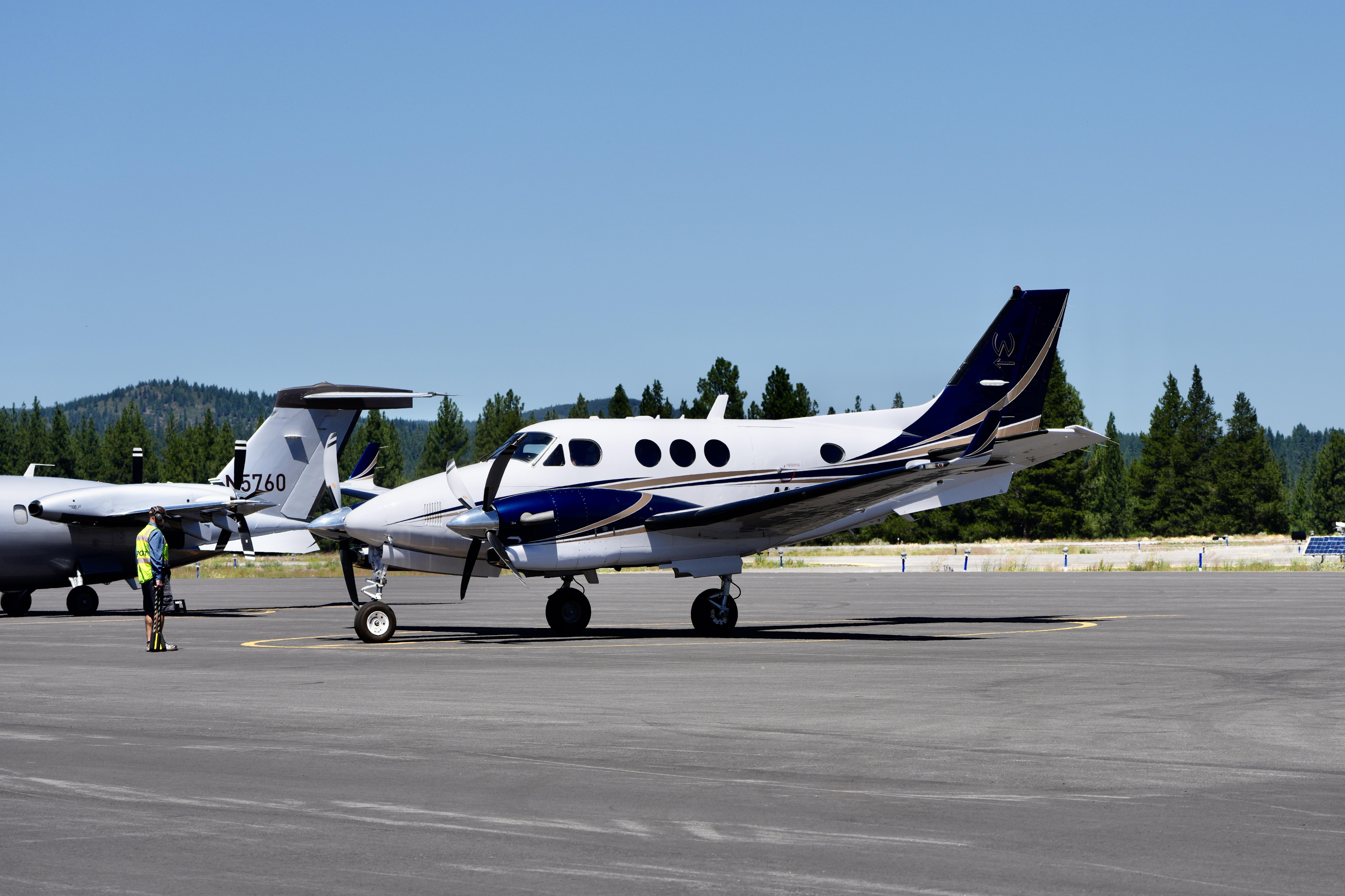 Aircraft N980DW, Truckee Tahoe airport in California 2026, at TRK, photo by ClaytonEddy