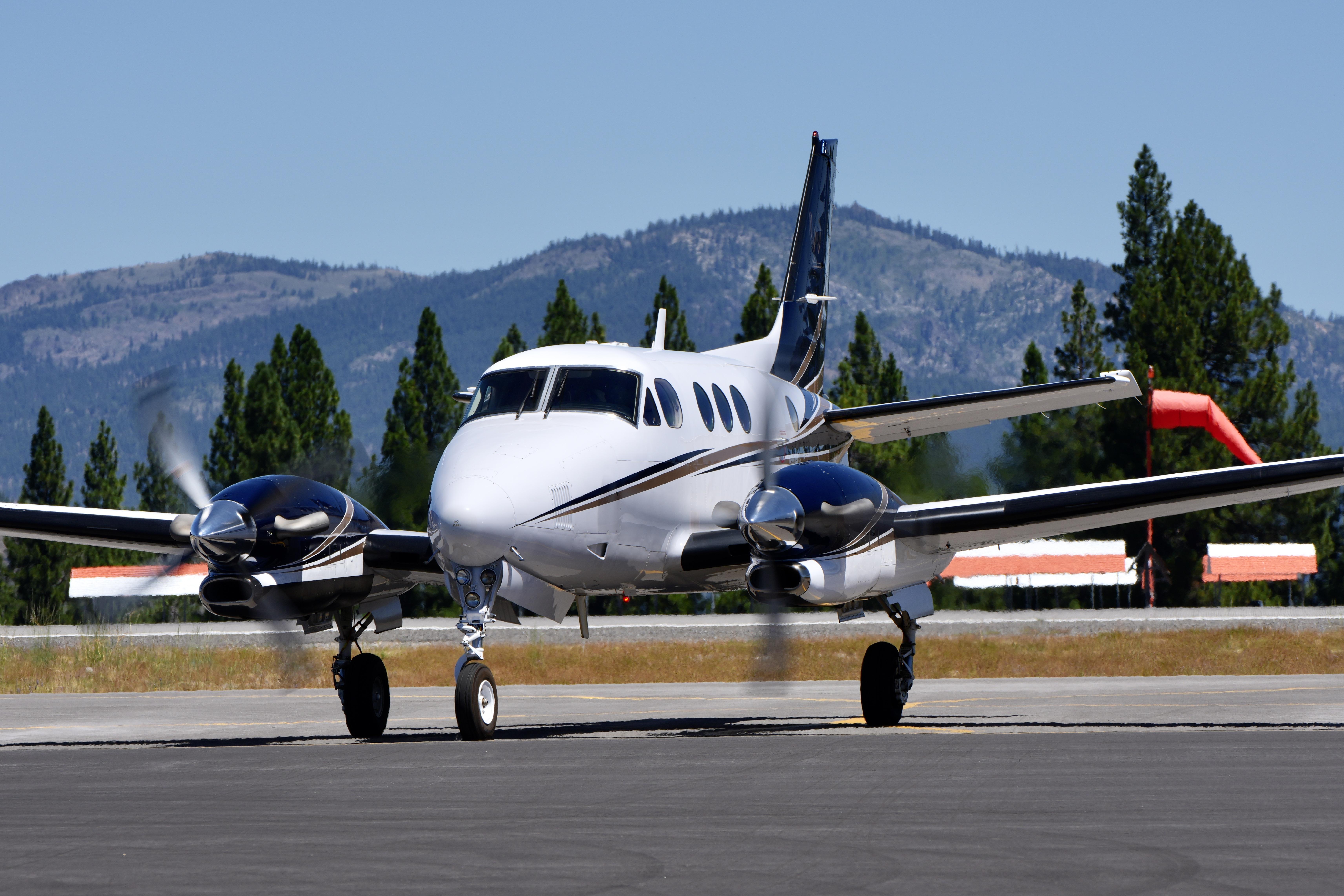 Aircraft N980DW, Truckee Tahoe airport in California 2026, at TRK, photo by ClaytonEddy