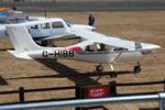 Aircraft G-HIBB, Parked at Sturgate., at EGCS, photo by Graham Reeve