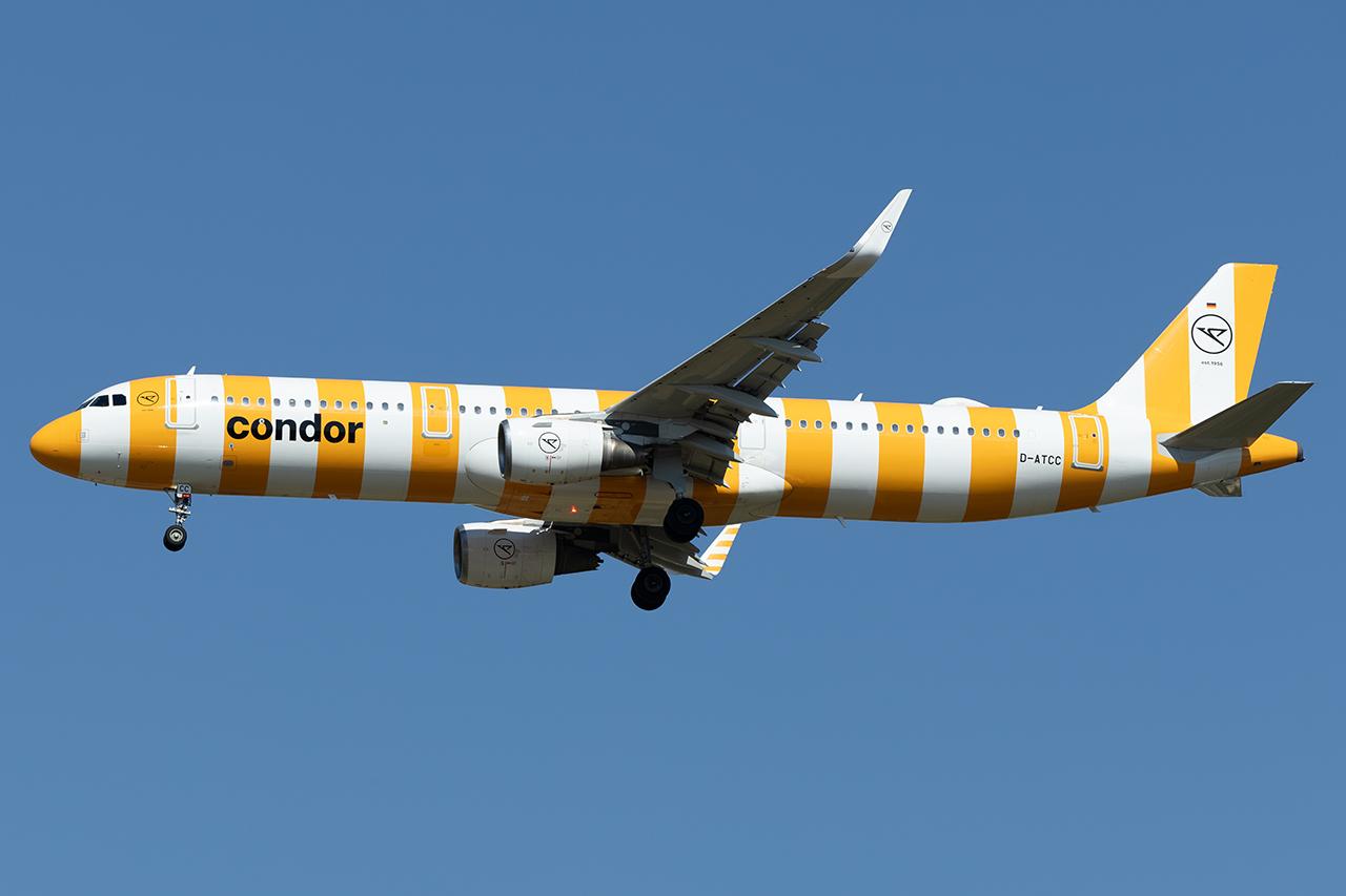 Aircraft D-ATCC, Condor A321, at LOWW, photo by Andy Graf