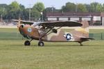 Aircraft N31853, Stinson L-5E, at KOSH, photo by MarkPasqualino