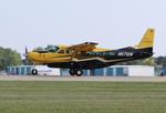 Aircraft N571DW, Cessna 208B, at KOSH, photo by MarkPasqualino