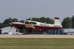 Aircraft N2183A, Mooney M20R, at KOSH, photo by MarkPasqualino