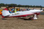 Aircraft G-MUMY, Just landed at Sturgate., at EGCS, photo by Graham Reeve