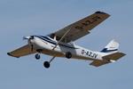 Aircraft G-AZJV, Departing from Northrepps., at X3CX, photo by Graham Reeve