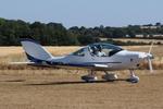 Aircraft G-PSPT, Just landed at Northrepps., at X3CX, photo by Graham Reeve