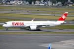 Aircraft HB-IFB, Swiss A359 arriving in BOS, at KBOS, photo by FerryPNL