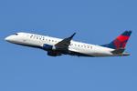 Aircraft N221JQ, DLC ERJ175, at KBOS, photo by FerryPNL