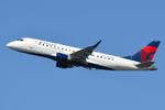 Aircraft N245JQ, ERJ175 of Delta departing, at KBOS, photo by FerryPNL