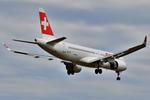 Aircraft HB-JCI, Zurich (ZRH) Bordeaux (BOD) LX552 landing runway 05, at LFBD, photo by Jean Christophe Ravon / FRENCHSKY