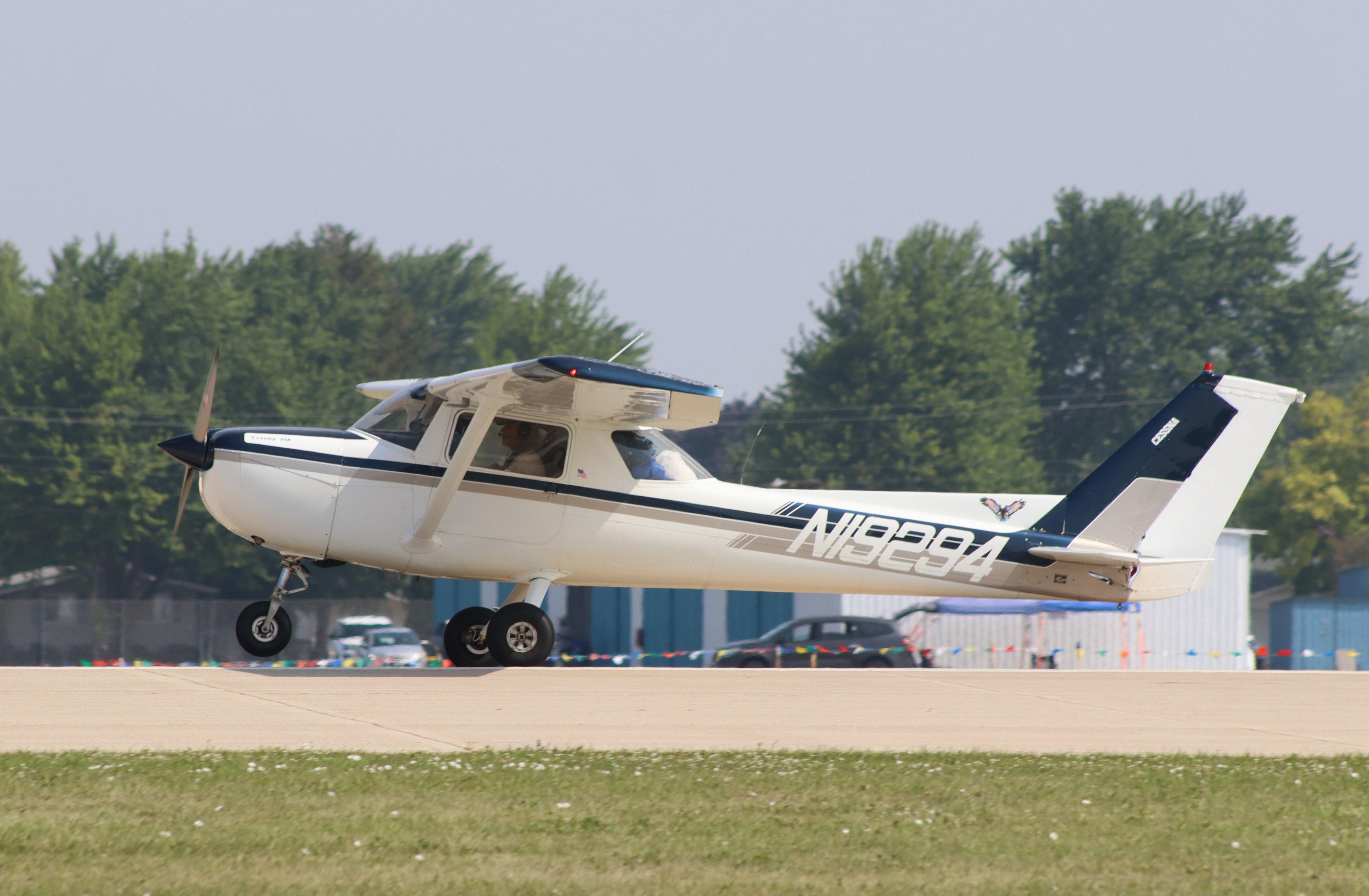 Aircraft N19294, Cessna 150L, at KOSH, photo by MarkPasqualino