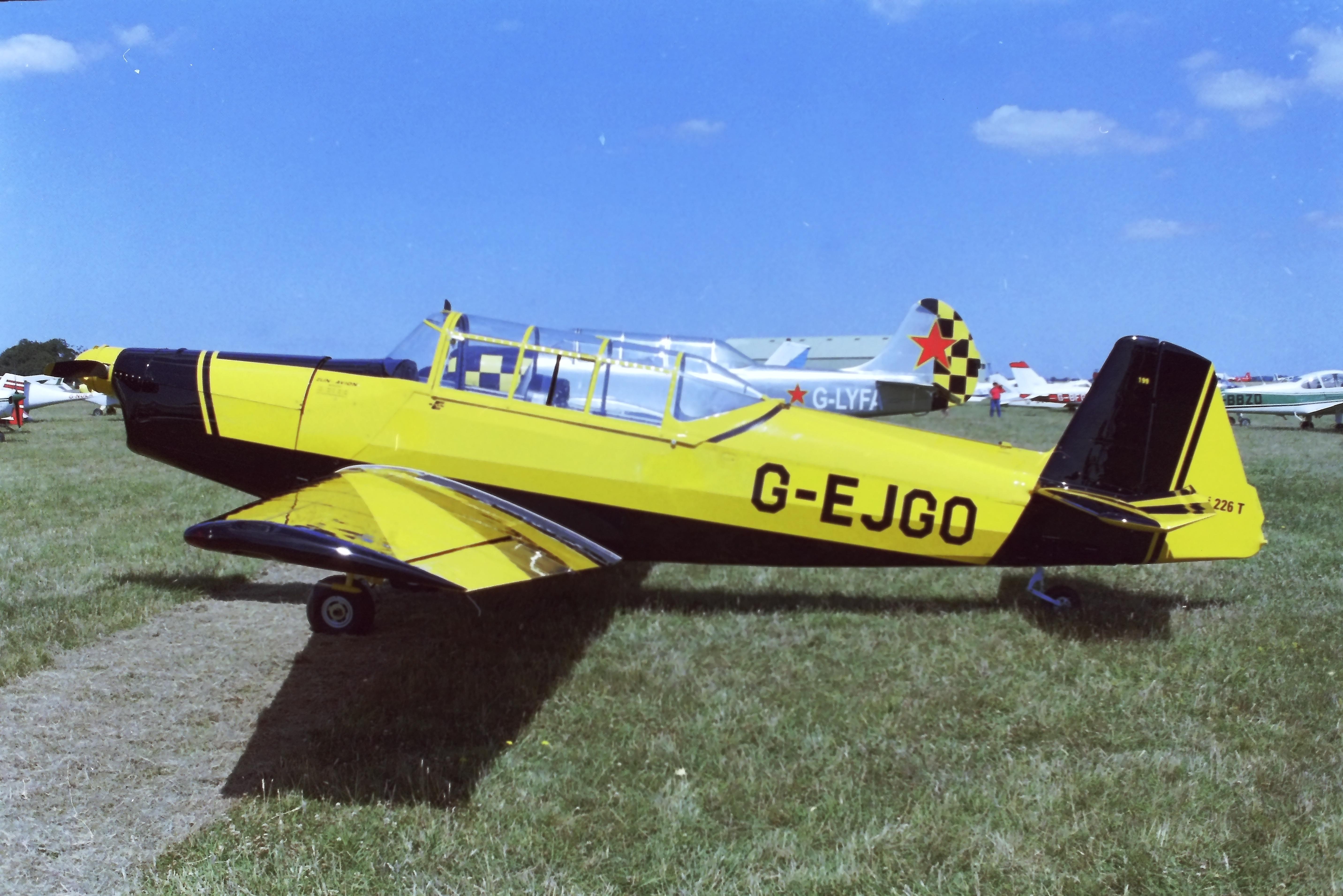 Aircraft G-EJGO, PFA Rally. Operator: Aerotation Ltd, at EGTC, photo by Magners50