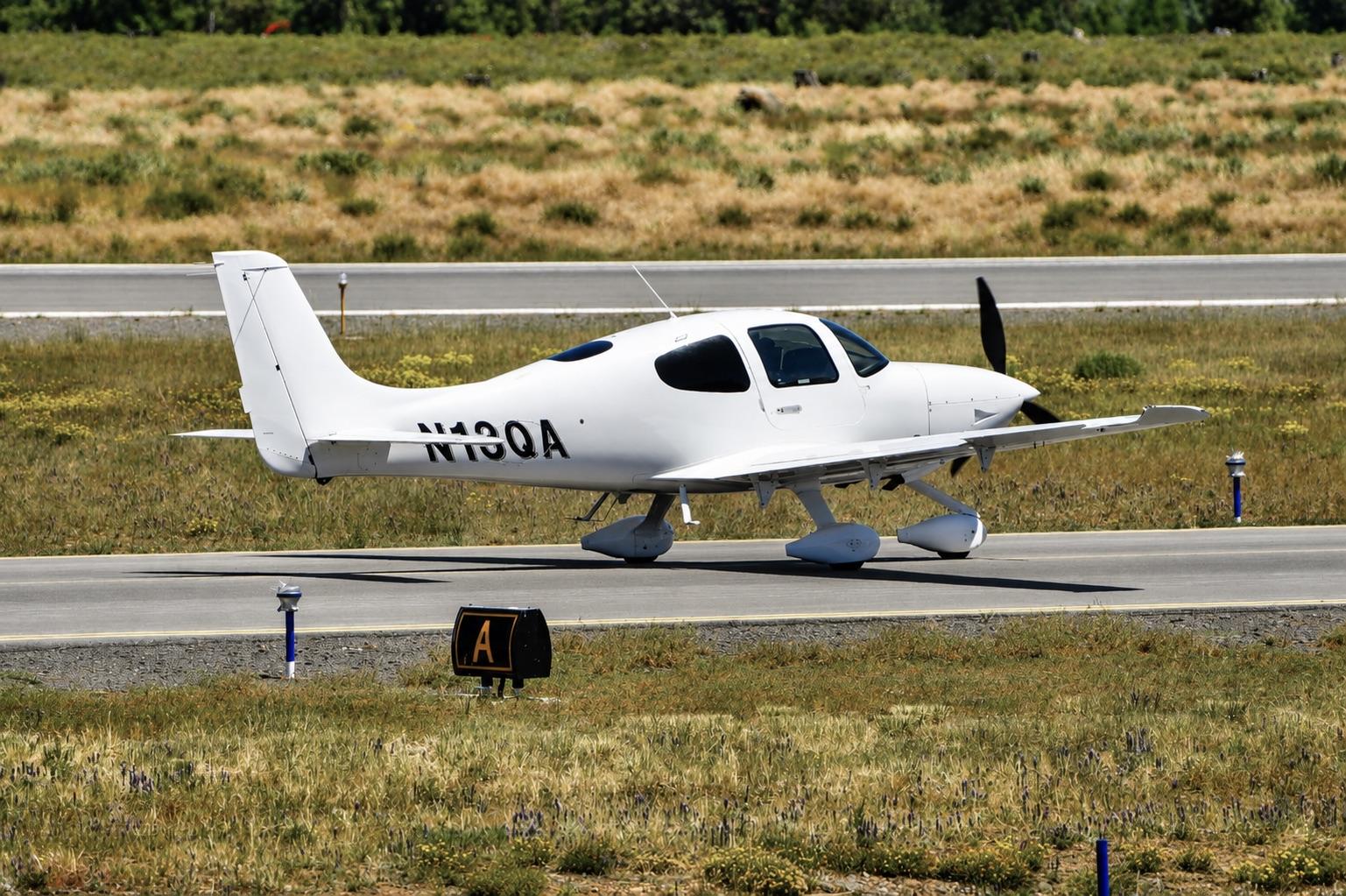 Aircraft N13QA, Truckee Tahoe airport in California 2026, at KTRK, photo by ClaytonEddy