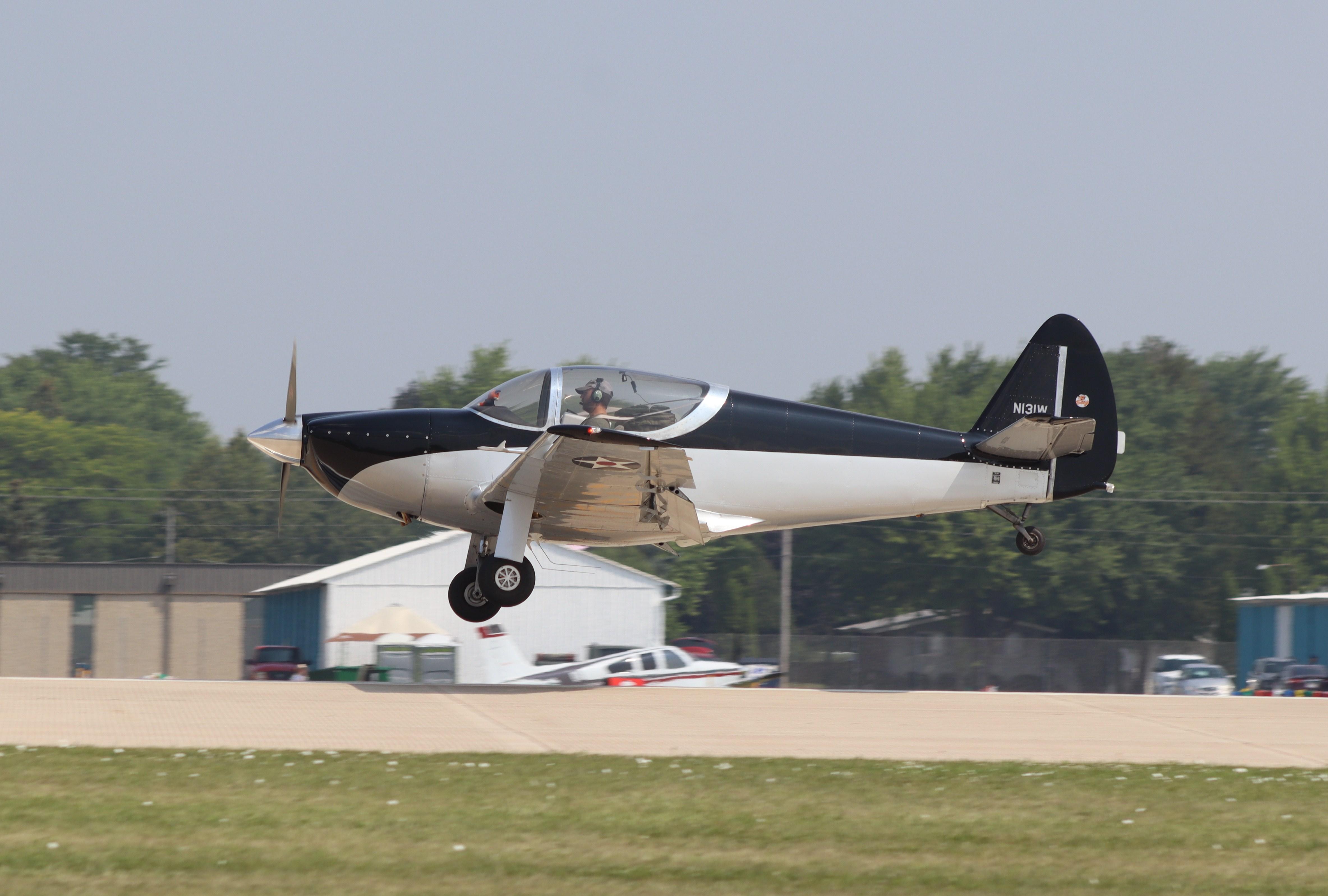 Aircraft N131W, Swift GC-1A, at KOSH, photo by MarkPasqualino