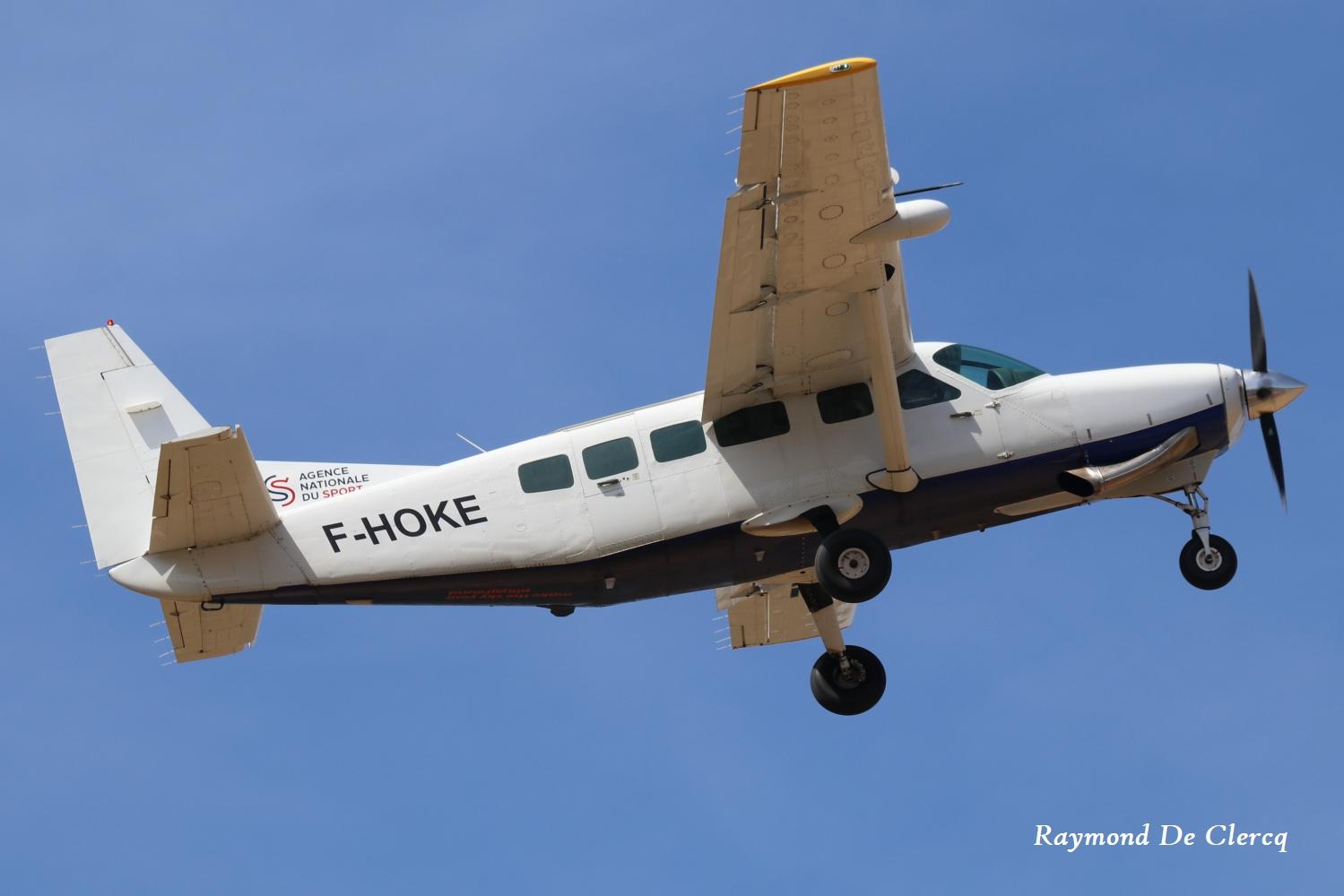 Aircraft F-HOKE, At Lille-Bondues on 08-08-2026., at LFQO, photo by Raymond De Clercq