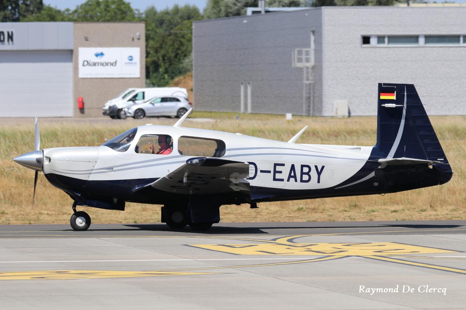 Aircraft D-EABY, At Kortrijk-Wevelgem on 08-08-2026., at EBKT, photo by Raymond De Clercq