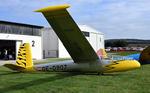 Aircraft OE-0907, Blanik at Spitzerberg during the Flugplatzfest 2025, at LOAS, photo by ReinhardJost