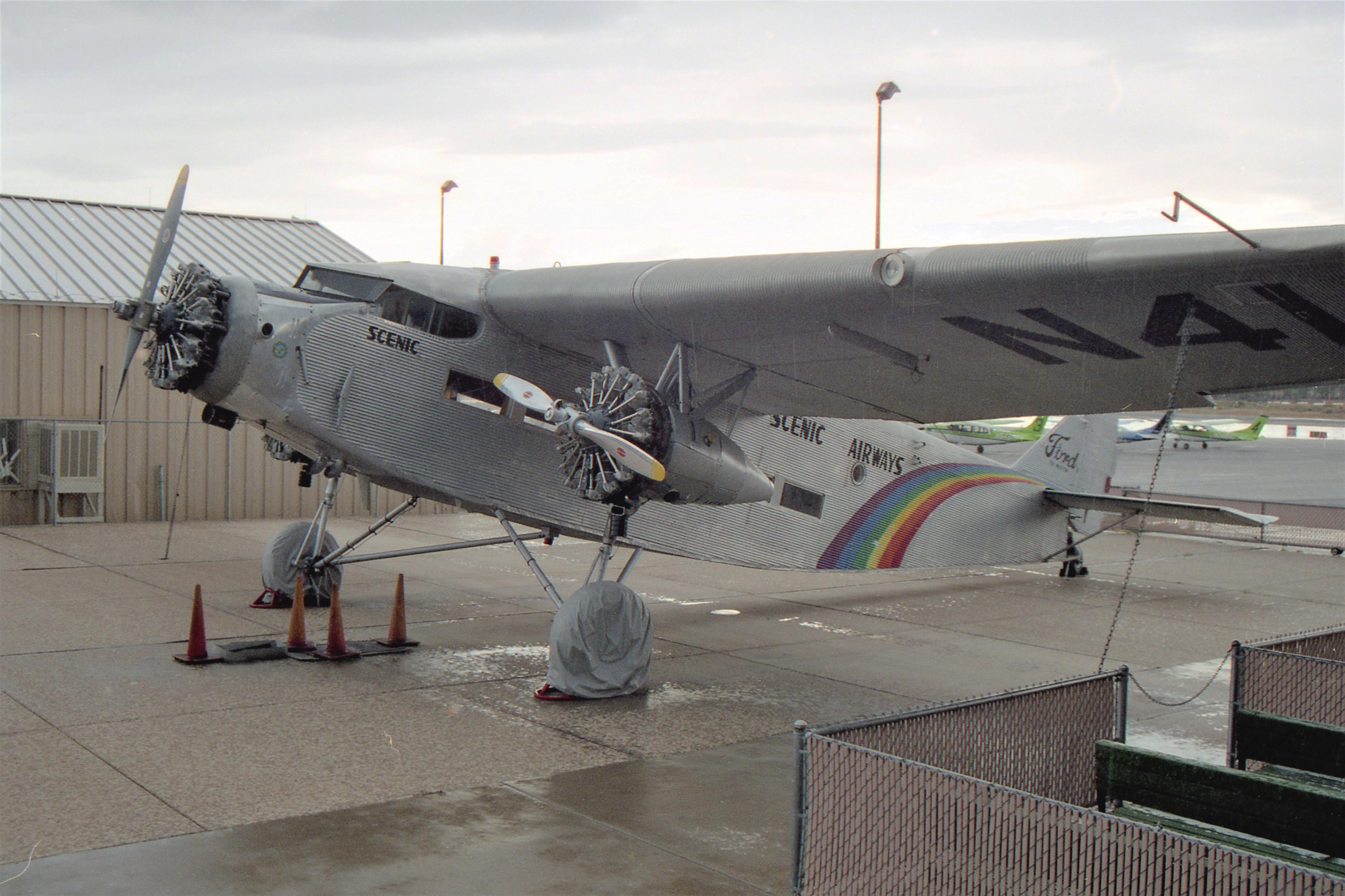 Aircraft N414H, N414H 1929 Ford 5-AT-C Tri Motor Scenic Airways Grand Canyon, at KGCN, photo by PhilR
