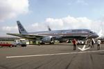 Aircraft N505EA, N505EA 1982 B757-200 SBAC, at EGLF, photo by PhilR