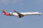 Aircraft EC-MXA, Air Nostrum CRJ1000, at LOWW, photo by Andy Graf