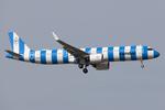 Aircraft D-ANLE, Condor A321N, at LOWW, photo by Andy Graf