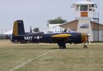 Aircraft N830CB, Beech T-34B, at KOSH, photo by MarkPasqualino