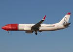 Aircraft LN-ENR, Landing rwy 14L, at LFBO, photo by Shunn311